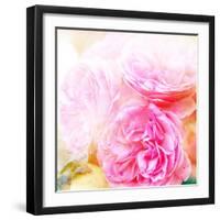 Beautiful Flowers Made with Color Filters and Textures-Timofeeva Maria-Framed Art Print