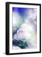 Beautiful Flowers Made with Color Filters and Textures-Timofeeva Maria-Framed Art Print