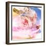 Beautiful Flowers Made with Color Filters and Textures-Timofeeva Maria-Framed Art Print