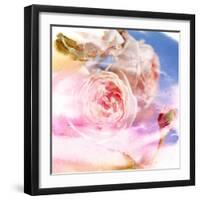 Beautiful Flowers Made with Color Filters and Textures-Timofeeva Maria-Framed Art Print