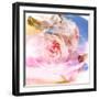 Beautiful Flowers Made with Color Filters and Textures-Timofeeva Maria-Framed Art Print