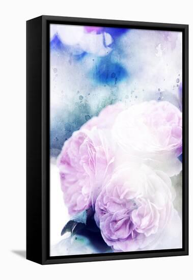 Beautiful Flowers Made with Color Filters and Textures-Timofeeva Maria-Framed Stretched Canvas