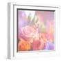 Beautiful Flowers Made with Color Filters, Floral Background-Timofeeva Maria-Framed Art Print