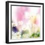 Beautiful Flowers Made with Color Filters-Timofeeva Maria-Framed Photographic Print