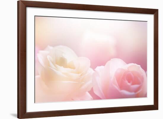 Beautiful Flowers Made with Color Filters-Timofeeva Maria-Framed Photographic Print