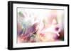 Beautiful Flowers Made with Color Filters-Timofeeva Maria-Framed Art Print