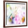 Beautiful Flowers Made with Color Filters-Timofeeva Maria-Framed Art Print