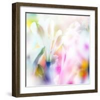 Beautiful Flowers Made with Color Filters-Timofeeva Maria-Framed Art Print