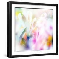 Beautiful Flowers Made with Color Filters-Timofeeva Maria-Framed Art Print