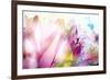 Beautiful Flowers Made with Color Filters-Timofeeva Maria-Framed Art Print