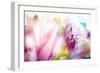 Beautiful Flowers Made with Color Filters-Timofeeva Maria-Framed Art Print