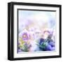 Beautiful Flowers Made with Color Filters-Timofeeva Maria-Framed Art Print