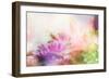 Beautiful Flowers Made with Color Filters-Timofeeva Maria-Framed Art Print