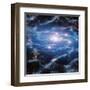 Beautiful Flowing Light Abstract-rolffimages-Framed Art Print