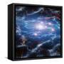 Beautiful Flowing Light Abstract-rolffimages-Framed Stretched Canvas