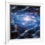 Beautiful Flowing Light Abstract-rolffimages-Framed Art Print