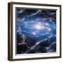 Beautiful Flowing Light Abstract-rolffimages-Framed Art Print