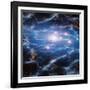 Beautiful Flowing Light Abstract-rolffimages-Framed Art Print