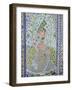 Beautiful Frescoes on Walls of the Juna Mahal Fort, Dungarpur, Rajasthan State, India-R H Productions-Framed Photographic Print