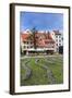 Beautiful Gardens in Downtown Home, Riga, Latvia, Europe-Michael Nolan-Framed Photographic Print