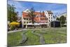 Beautiful Gardens in Downtown Home, Riga, Latvia, Europe-Michael Nolan-Mounted Photographic Print