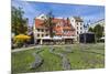 Beautiful Gardens in Downtown Home, Riga, Latvia, Europe-Michael Nolan-Mounted Photographic Print