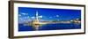 Beautiful Greek Islands Series - Crete ,Panorama with Light House-Maugli-l-Framed Photographic Print