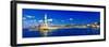 Beautiful Greek Islands Series - Crete ,Panorama with Light House-Maugli-l-Framed Photographic Print