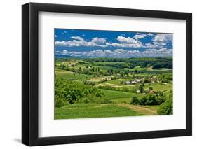 Beautiful Green Scenery Landscape in Spring Time-xbrchx-Framed Photographic Print