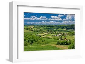 Beautiful Green Scenery Landscape in Spring Time-xbrchx-Framed Photographic Print