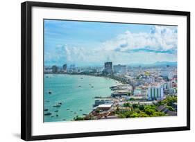 Beautiful Gulf Landscape of Pattaya, Thailand-Atthidej Nimmanhaemin-Framed Photographic Print