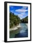 Beautiful Haast River, Haast Pass, South Island, New Zealand, Pacific-Michael Runkel-Framed Photographic Print