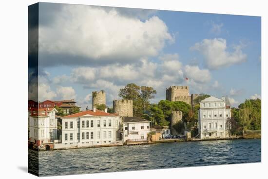 Beautiful Houses along Bosporus-Guido Cozzi-Stretched Canvas