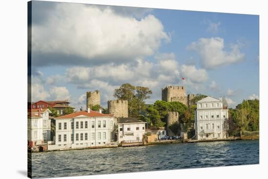 Beautiful Houses along Bosporus-Guido Cozzi-Stretched Canvas