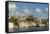 Beautiful Houses along Bosporus-Guido Cozzi-Framed Stretched Canvas