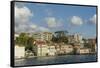 Beautiful Houses along Bosporus-Guido Cozzi-Framed Stretched Canvas