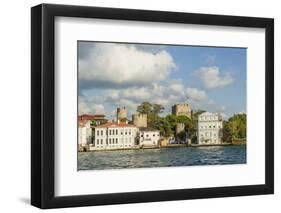 Beautiful Houses along Bosporus-Guido Cozzi-Framed Photographic Print