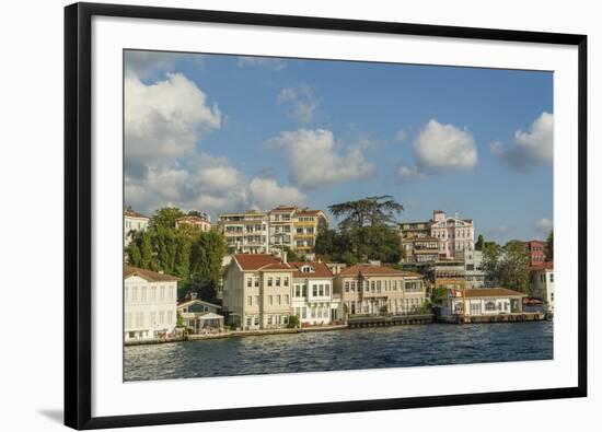 Beautiful Houses along Bosporus-Guido Cozzi-Framed Photographic Print