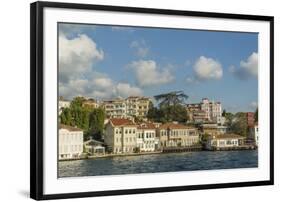 Beautiful Houses along Bosporus-Guido Cozzi-Framed Photographic Print