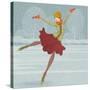 Beautiful Ice Skater-Milovelen-Stretched Canvas