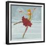 Beautiful Ice Skater-Milovelen-Framed Premium Giclee Print