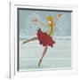 Beautiful Ice Skater-Milovelen-Framed Art Print