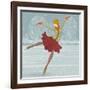 Beautiful Ice Skater-Milovelen-Framed Art Print