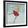 Beautiful Ice Skater-Milovelen-Framed Art Print