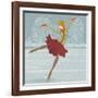 Beautiful Ice Skater-Milovelen-Framed Art Print