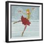 Beautiful Ice Skater-Milovelen-Framed Art Print