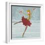 Beautiful Ice Skater-Milovelen-Framed Art Print