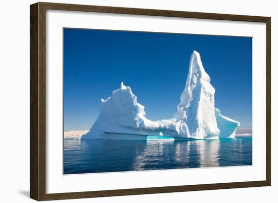 Beautiful Iceberg, Antarctica-juancat-Framed Photographic Print