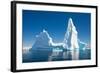 Beautiful Iceberg, Antarctica-juancat-Framed Photographic Print