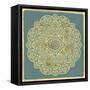 Beautiful Indian Ornament-transiastock-Framed Stretched Canvas